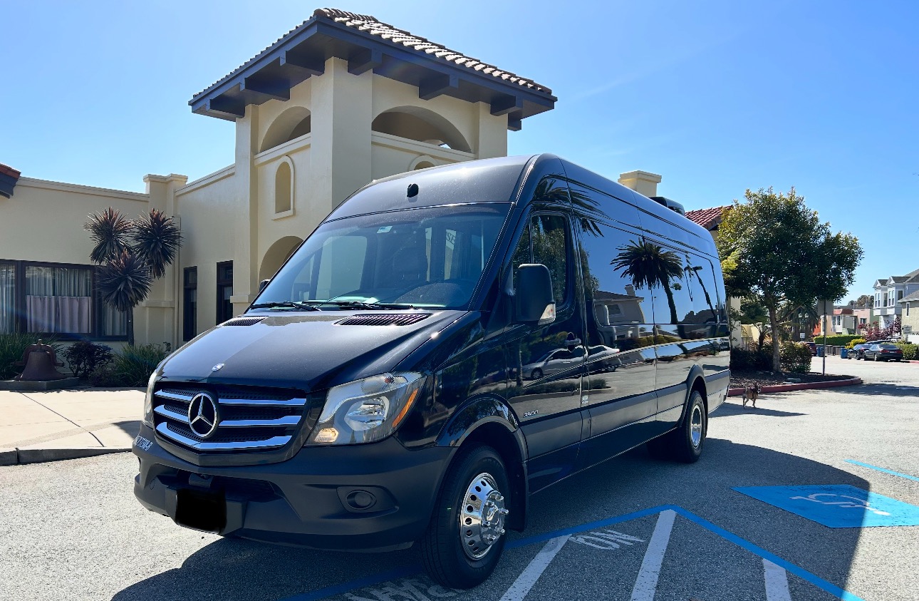 13 PASSENGER CAPTAINS CHAIR SEATING $135 AN HOUR WITH A 6 HOUR MINIMUM